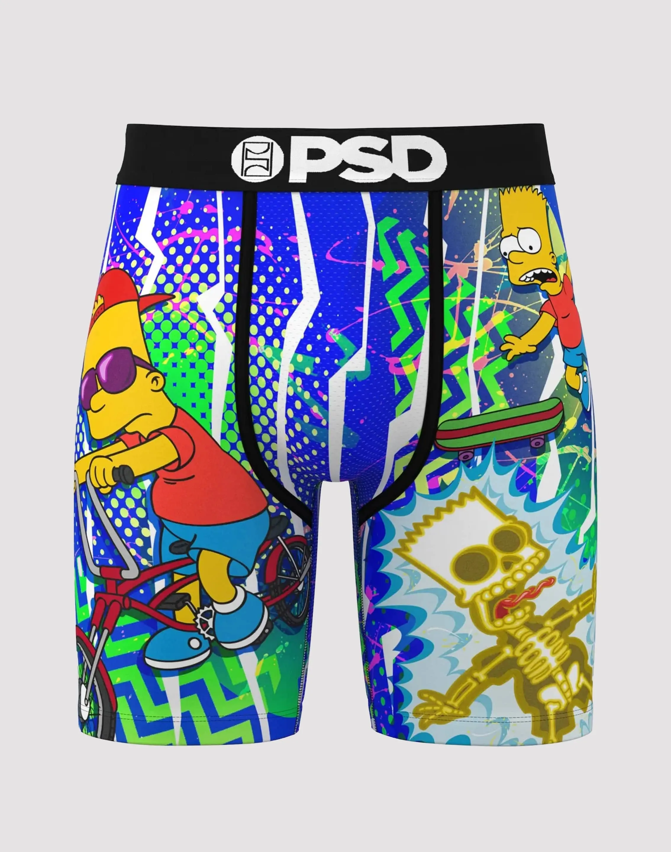 Psd Underwear Bart Vibes Boxer Briefs QuickDrying Material