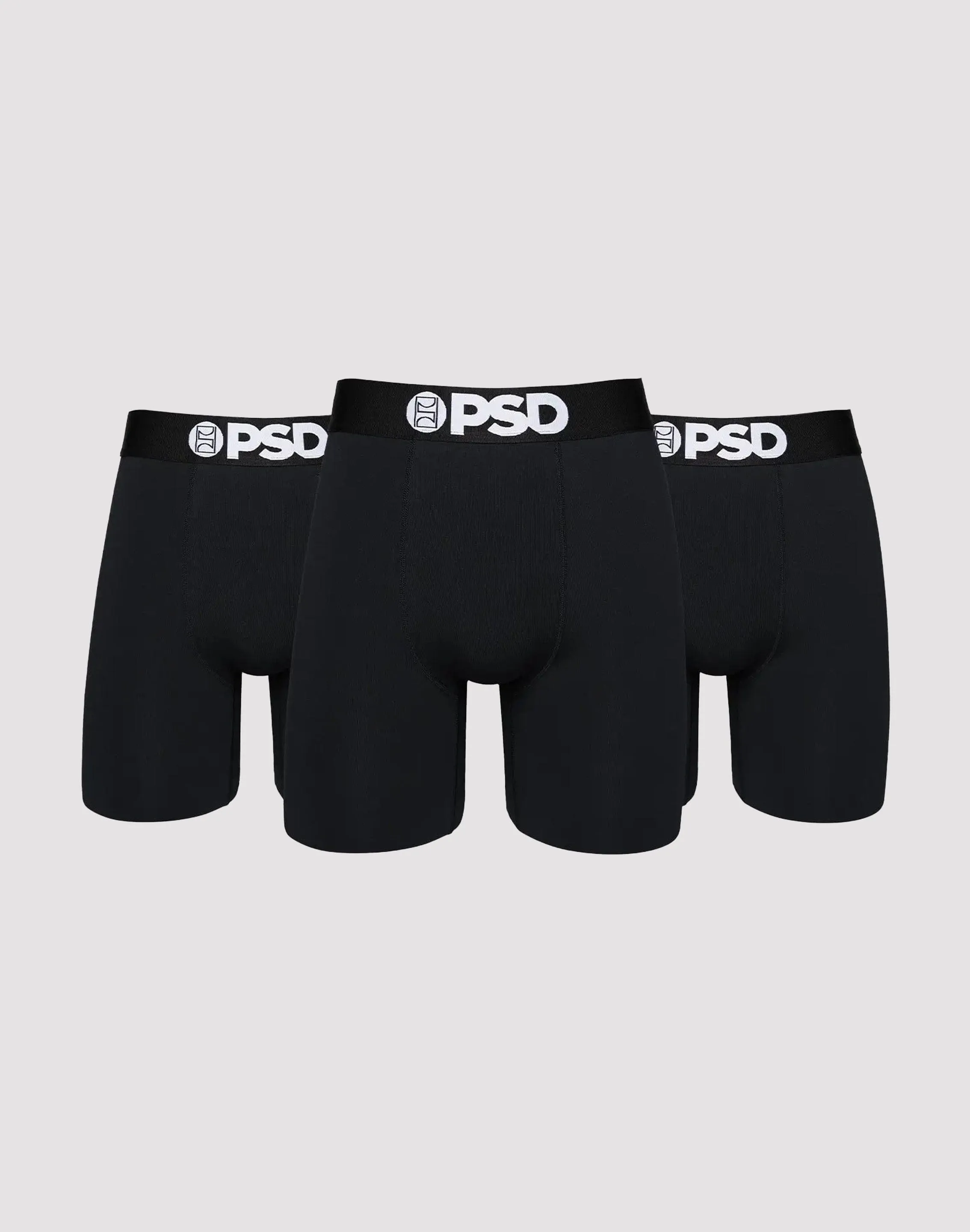 Psd Underwear Boxer Briefs 3-Pack AntibacterialFinish Skin Hug