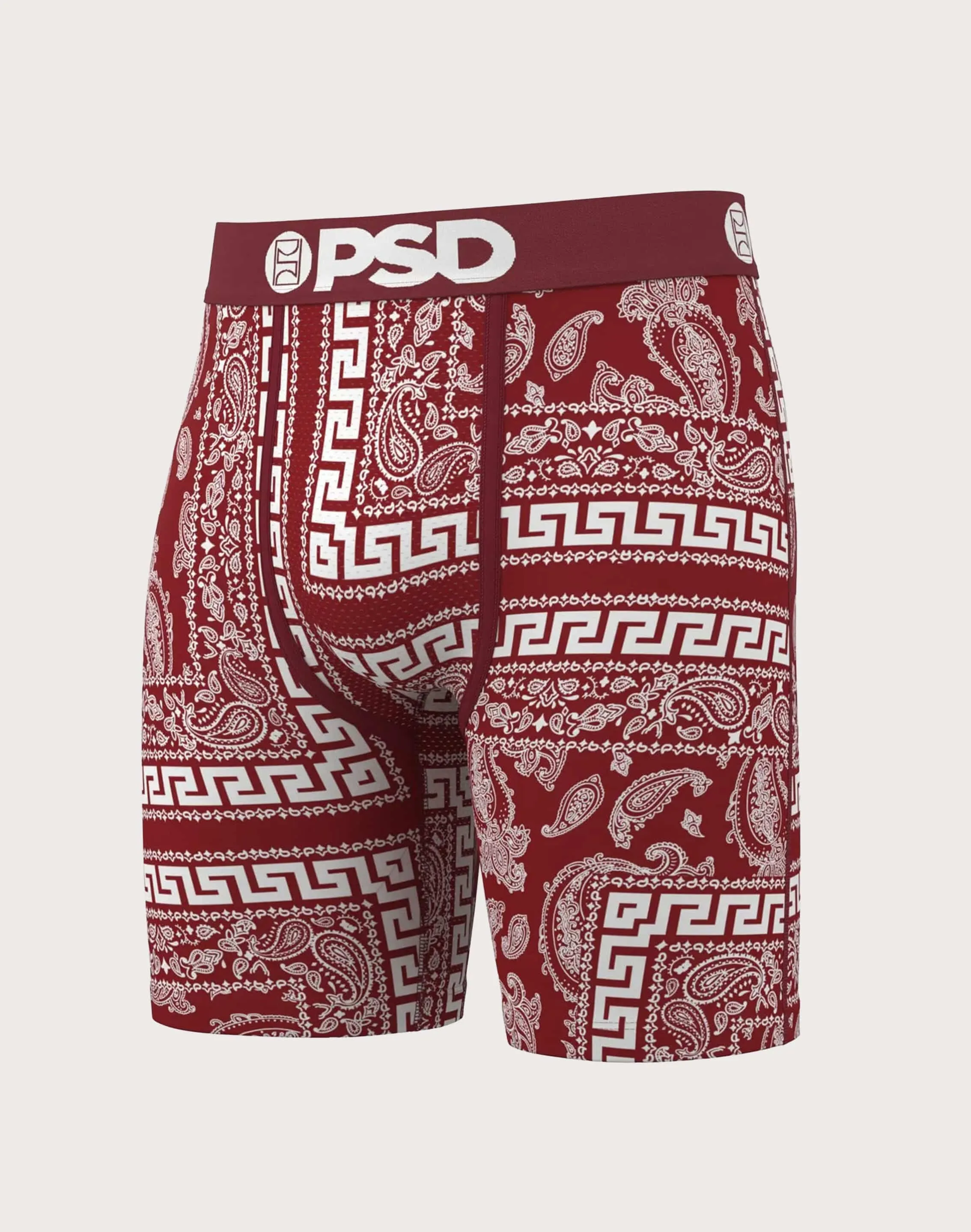 Active Ease Psd Underwear Dark Bandana Boxer Briefs 3-Pack