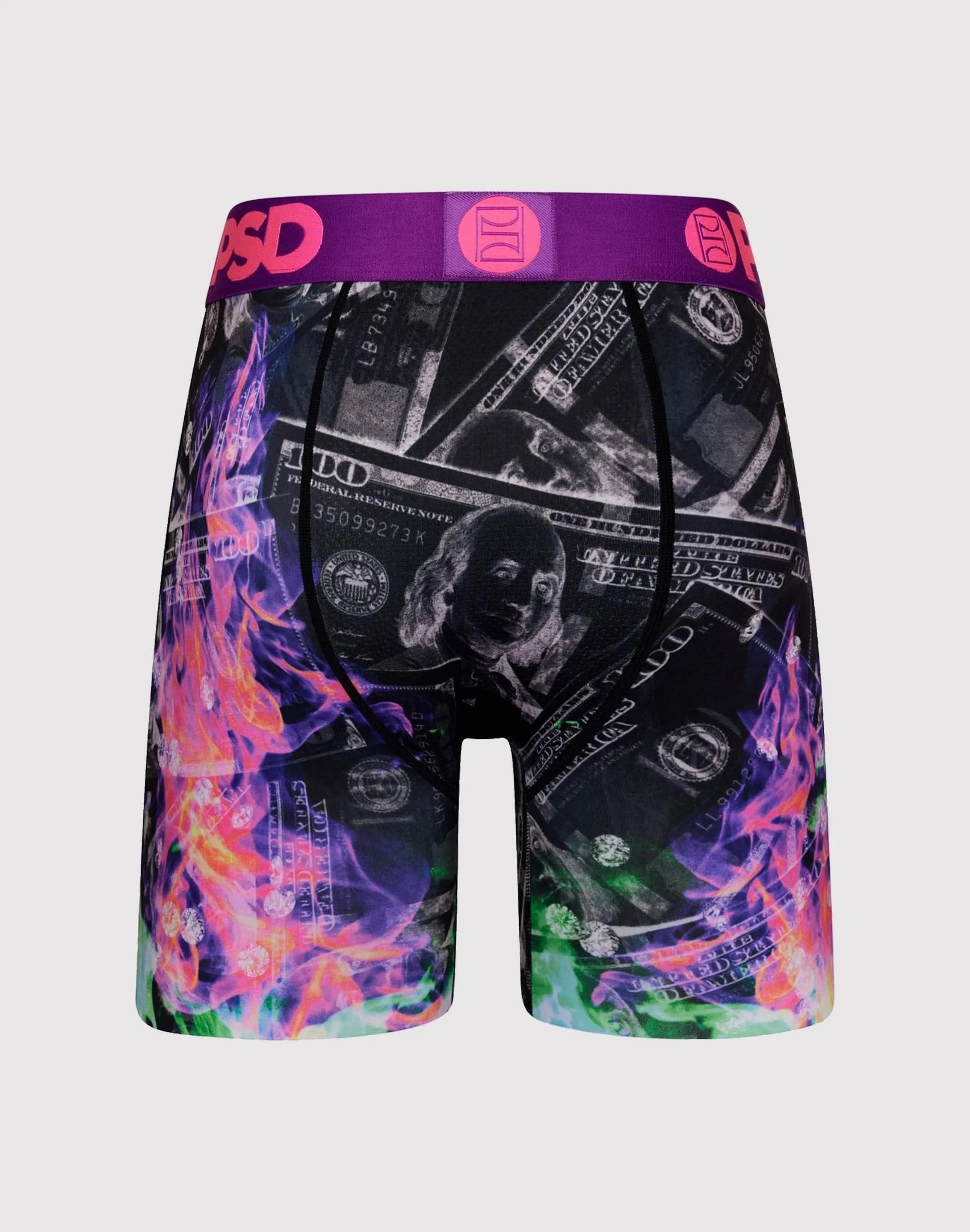 Psd Underwear Hyper Money Boxer Briefs Aerated Seam Placement Fresh Ease