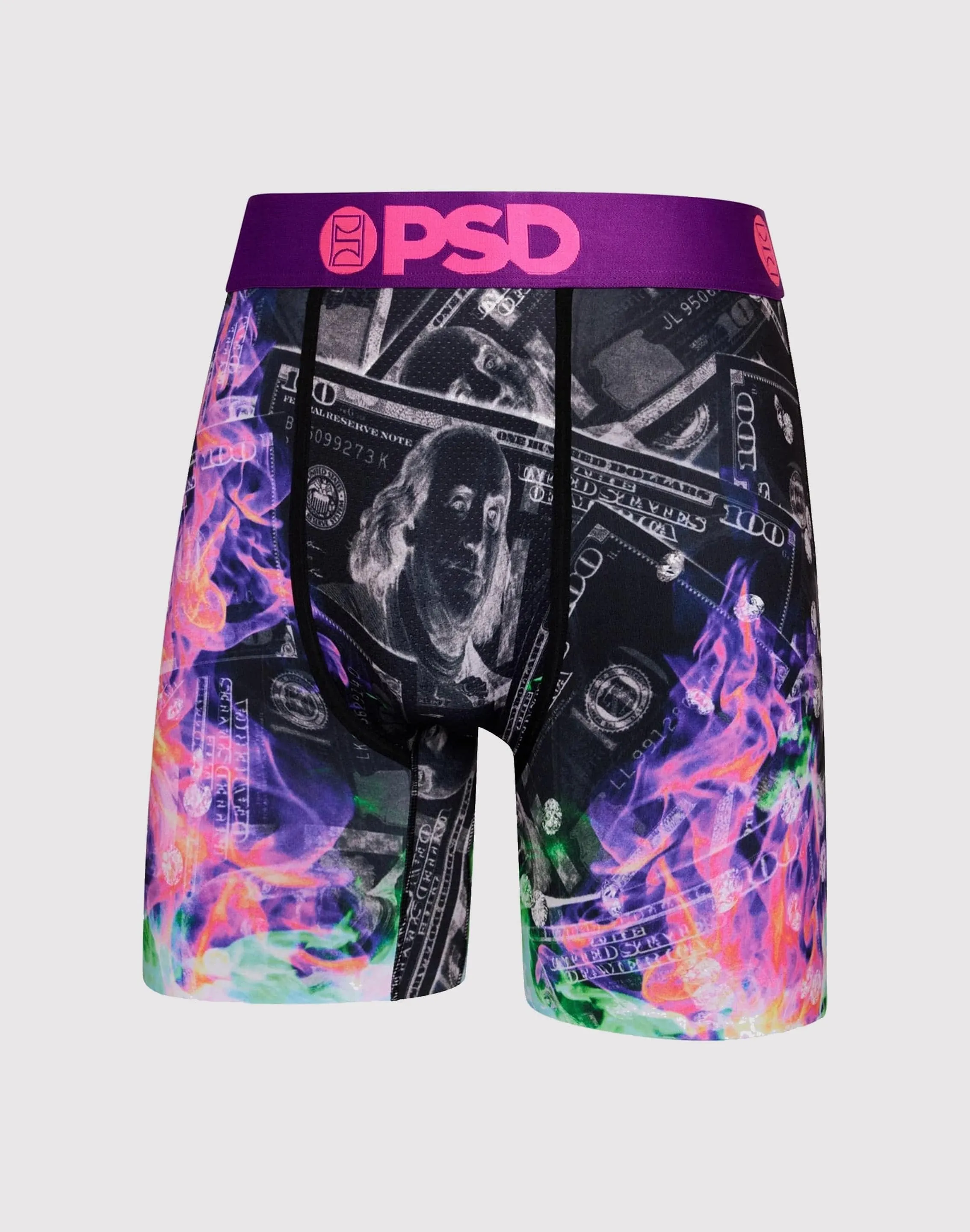 Psd Underwear Hyper Money Boxer Briefs Adjustable Waistbands ThermalRegulation