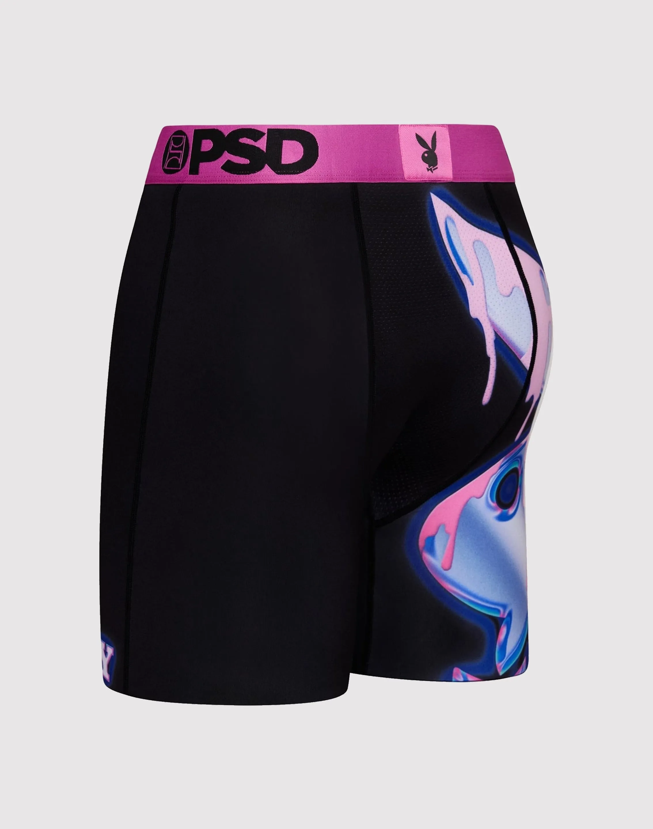 Travel Light Psd Underwear Playboy Chromed Drip Boxer Briefs