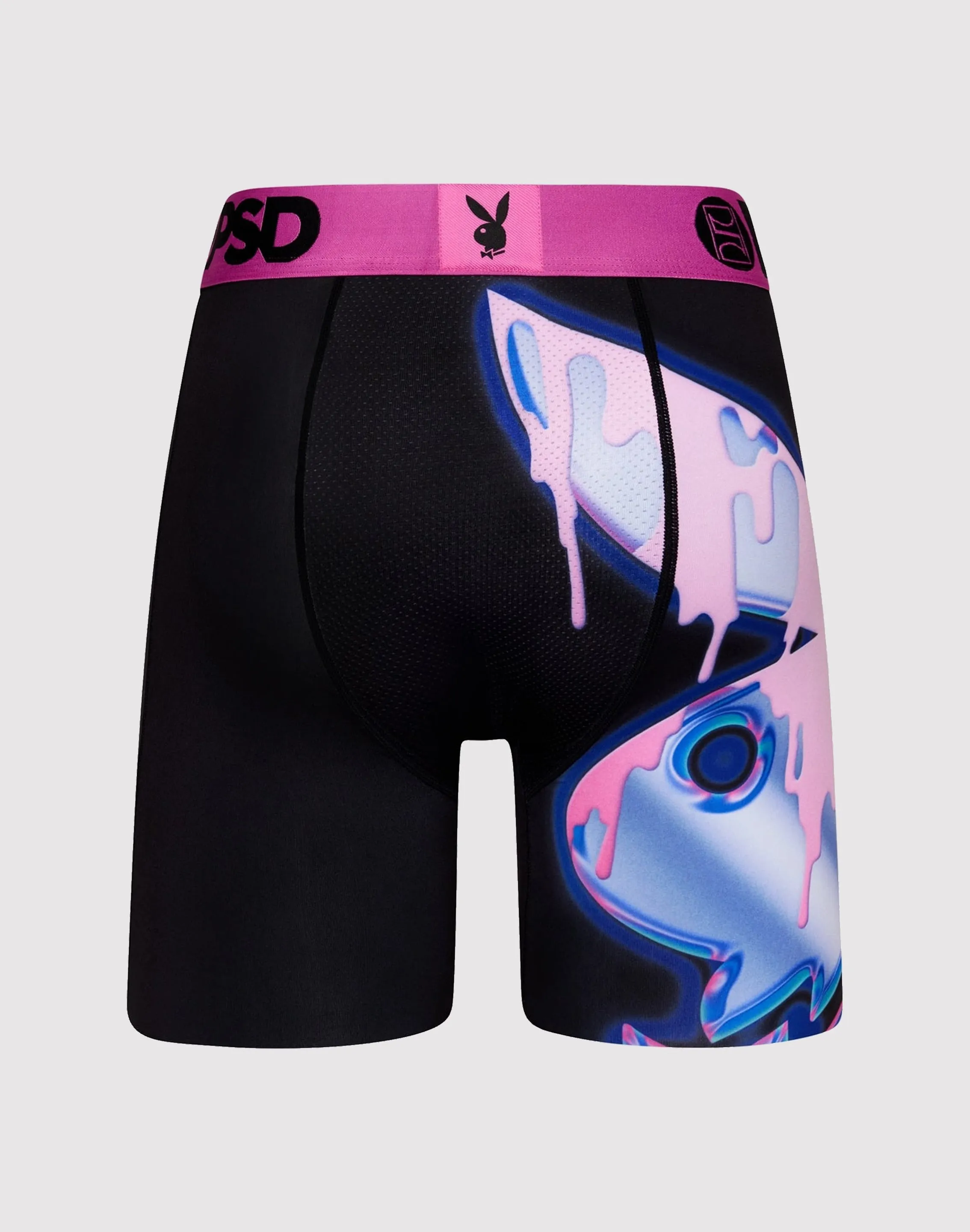 Psd Underwear Playboy Chromed Drip Boxer Briefs Airtight Zipper StainlessZippers