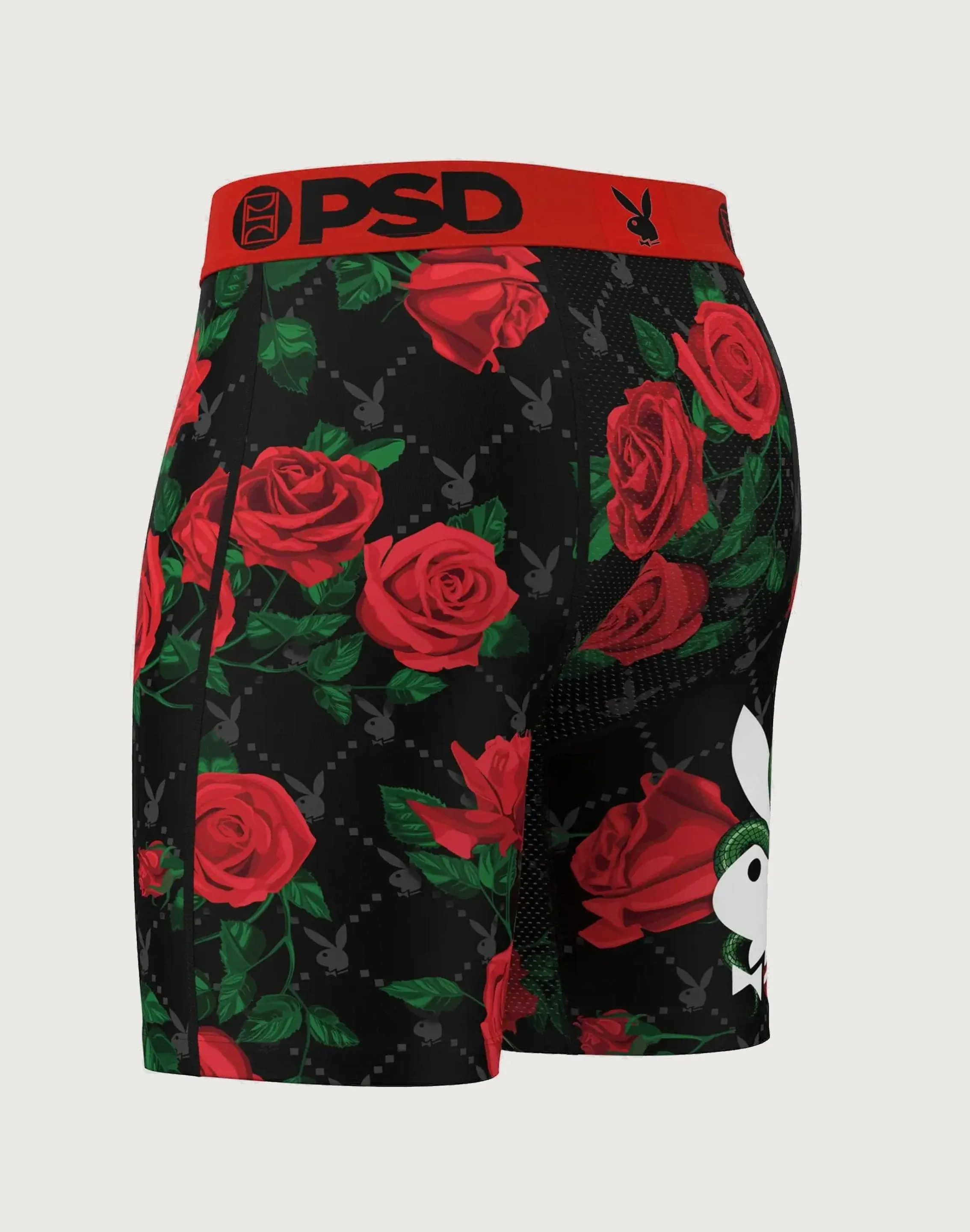 CompressionEnhanced Fit AdjustableWaist Psd Underwear Playboy Slither Boxer Briefs