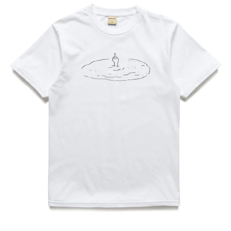 Fucking Awesome Fuck The World Tee - White train event Date