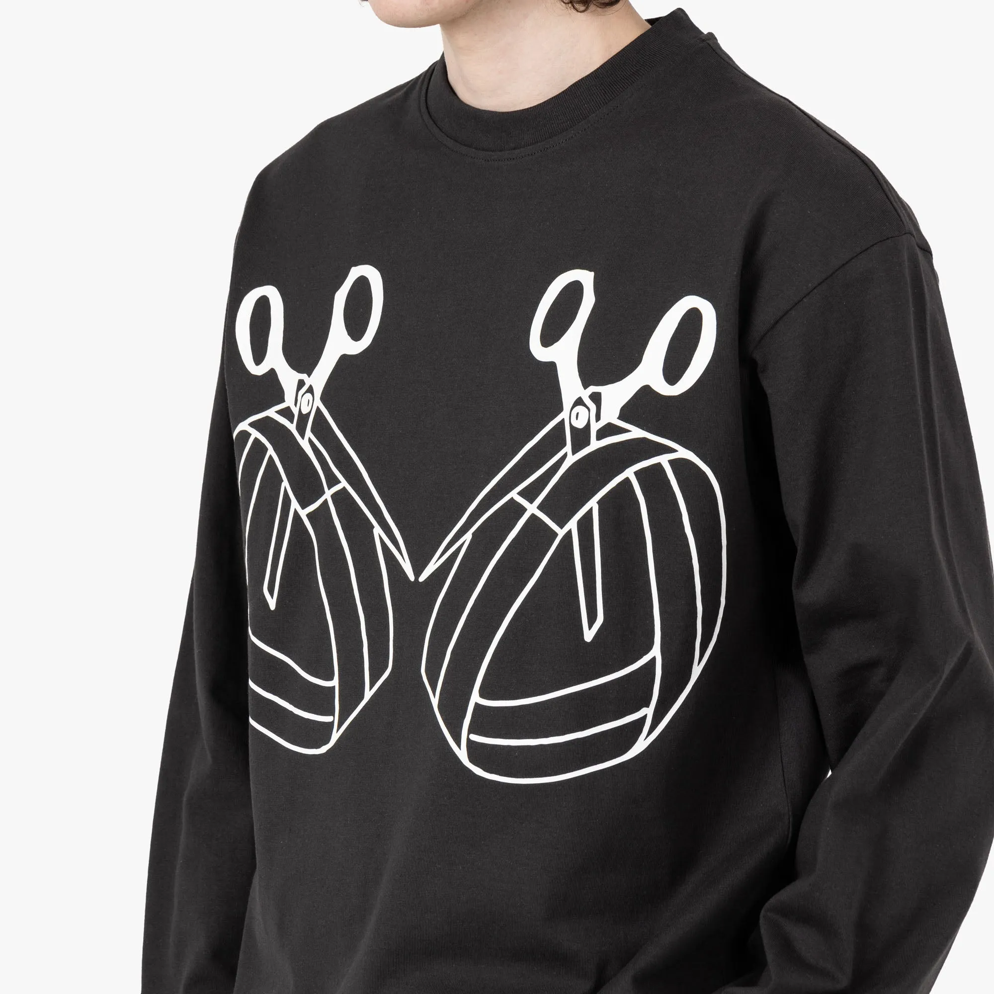 The Trilogy Tapes Mobius Band Longsleeve / Black campervan venue Exclusive