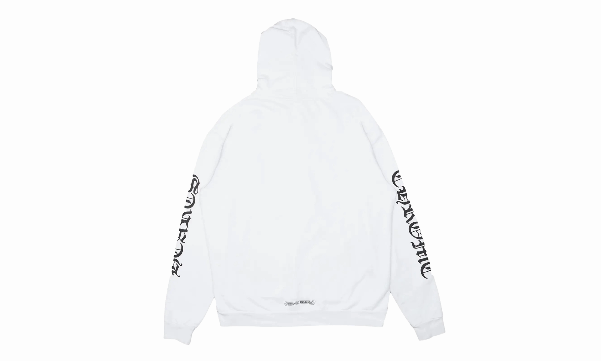 Pullover Hoodie Logo Print "White"