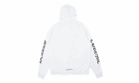 Pullover Hoodie Logo Print "White"