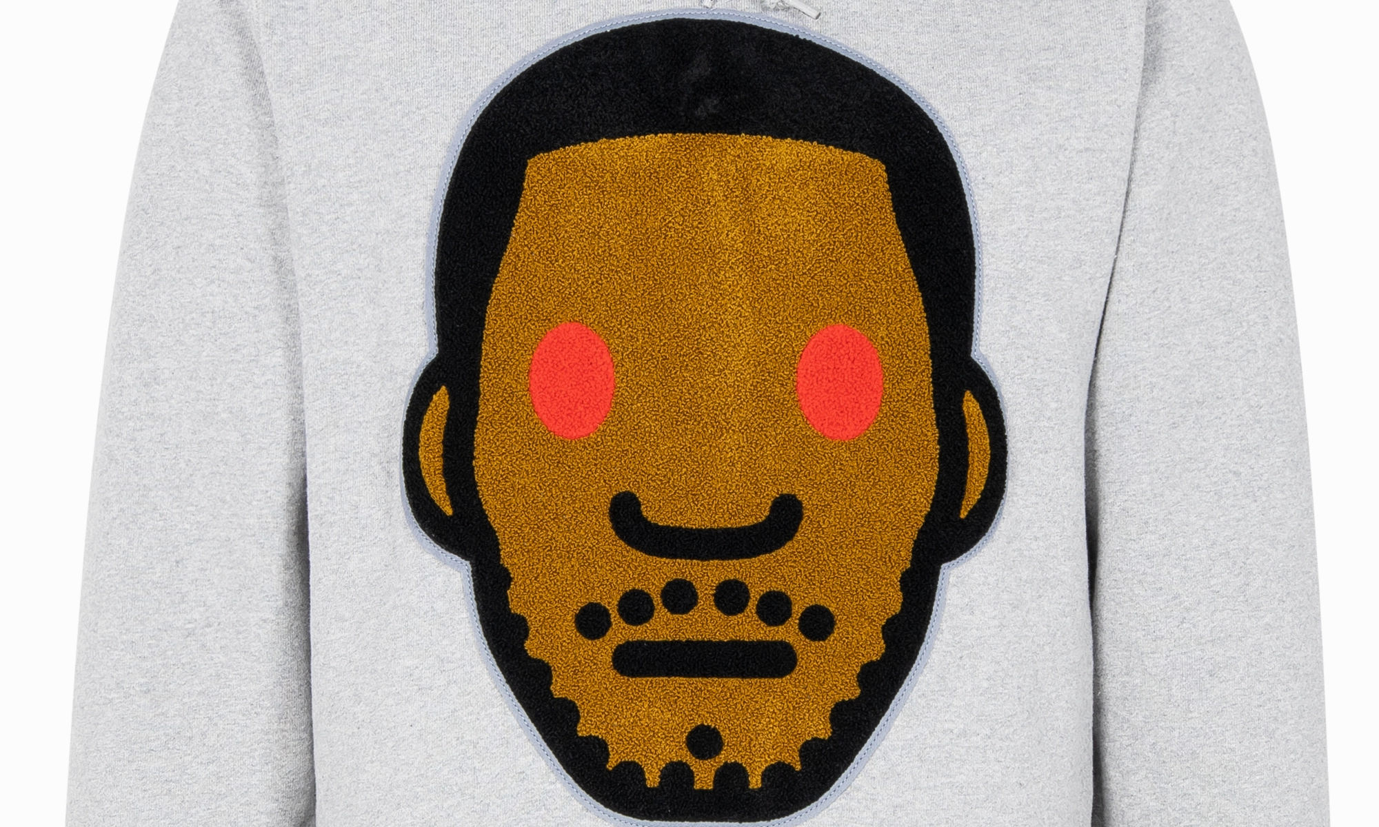 Pullover Hoodie "BAPE x Kid Cudi - Grey"