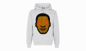 Pullover Hoodie "BAPE x Kid Cudi - Grey"