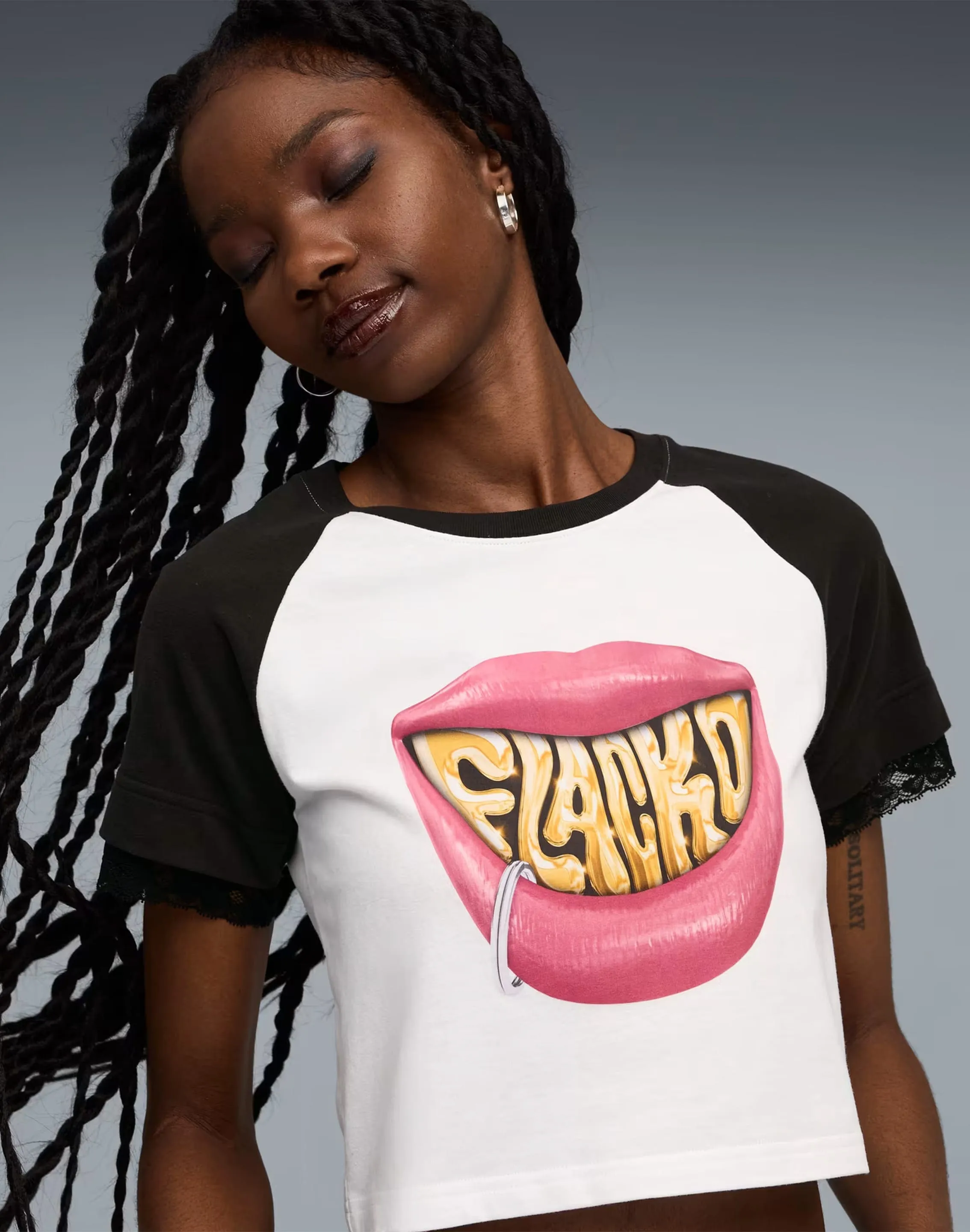 AbrasionResistantClothing Reuse Mode Puma A$AP Rocky Flacko Smile Baby Tee