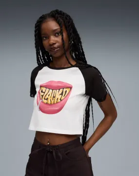 LightweightWeave Fearless Mode Puma A$AP Rocky Flacko Smile Baby Tee