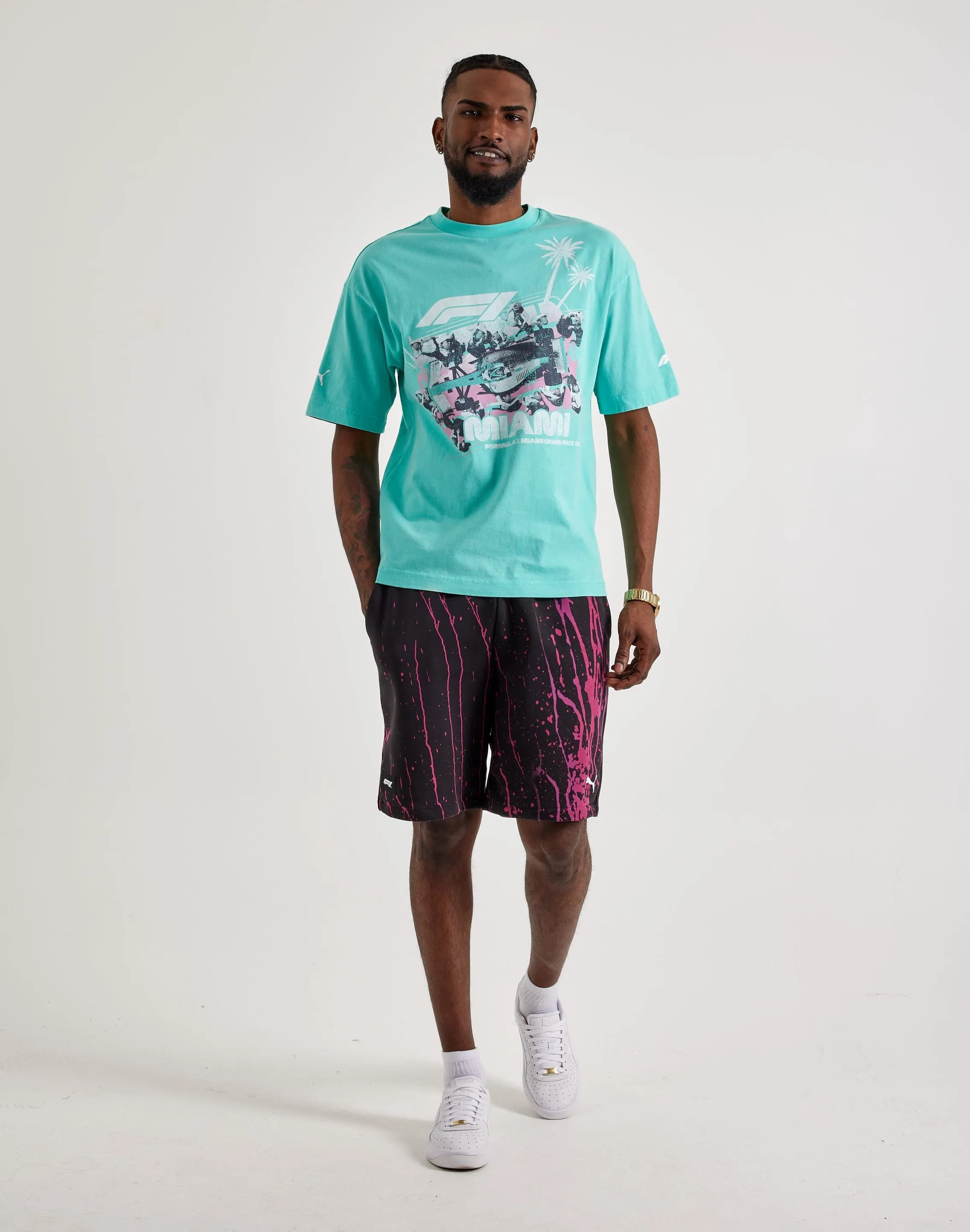 WaterRepellent Finish Puma F1 Miami Tee
