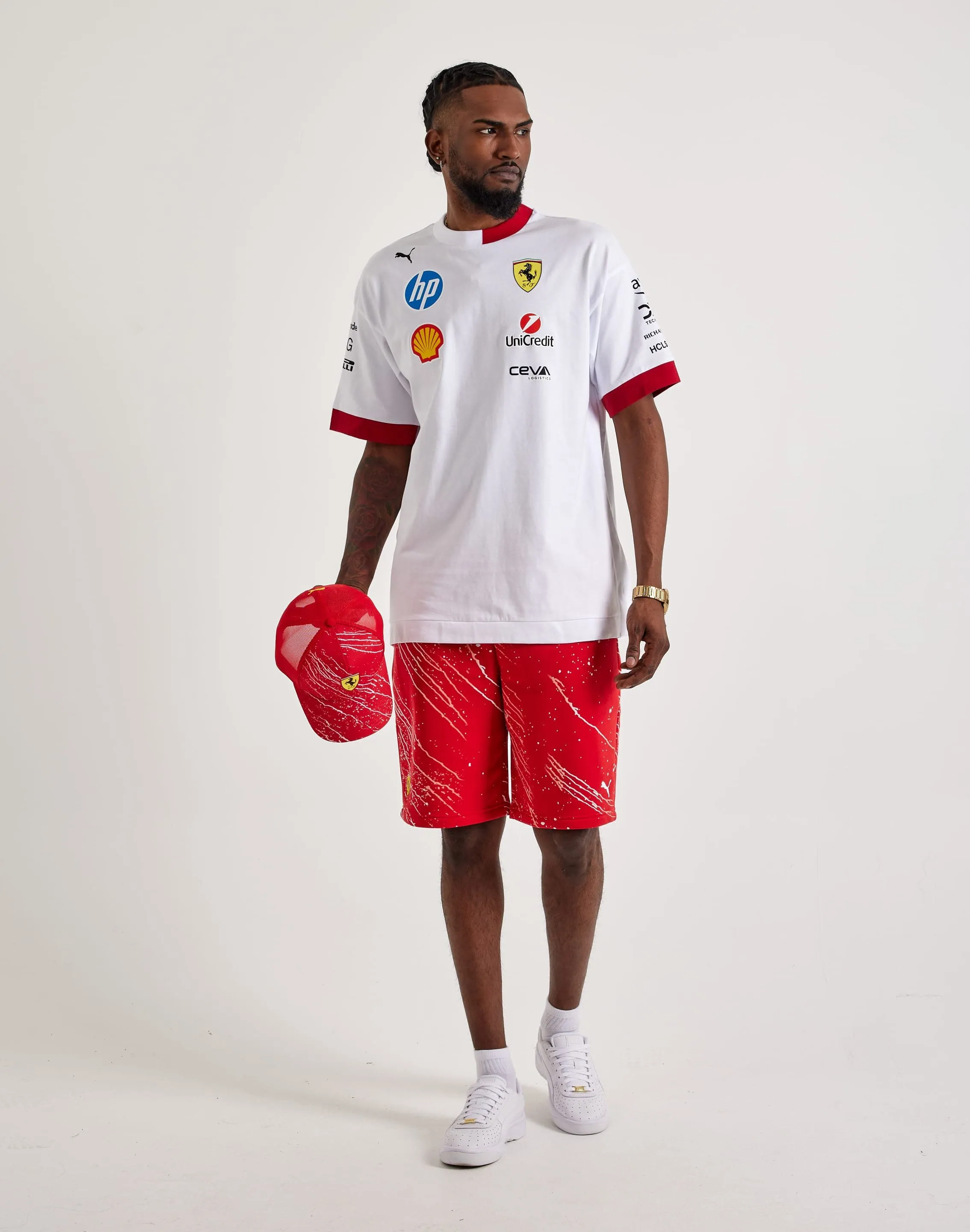 Flex Fit Trend Base Puma Ferrari Drivers Tee