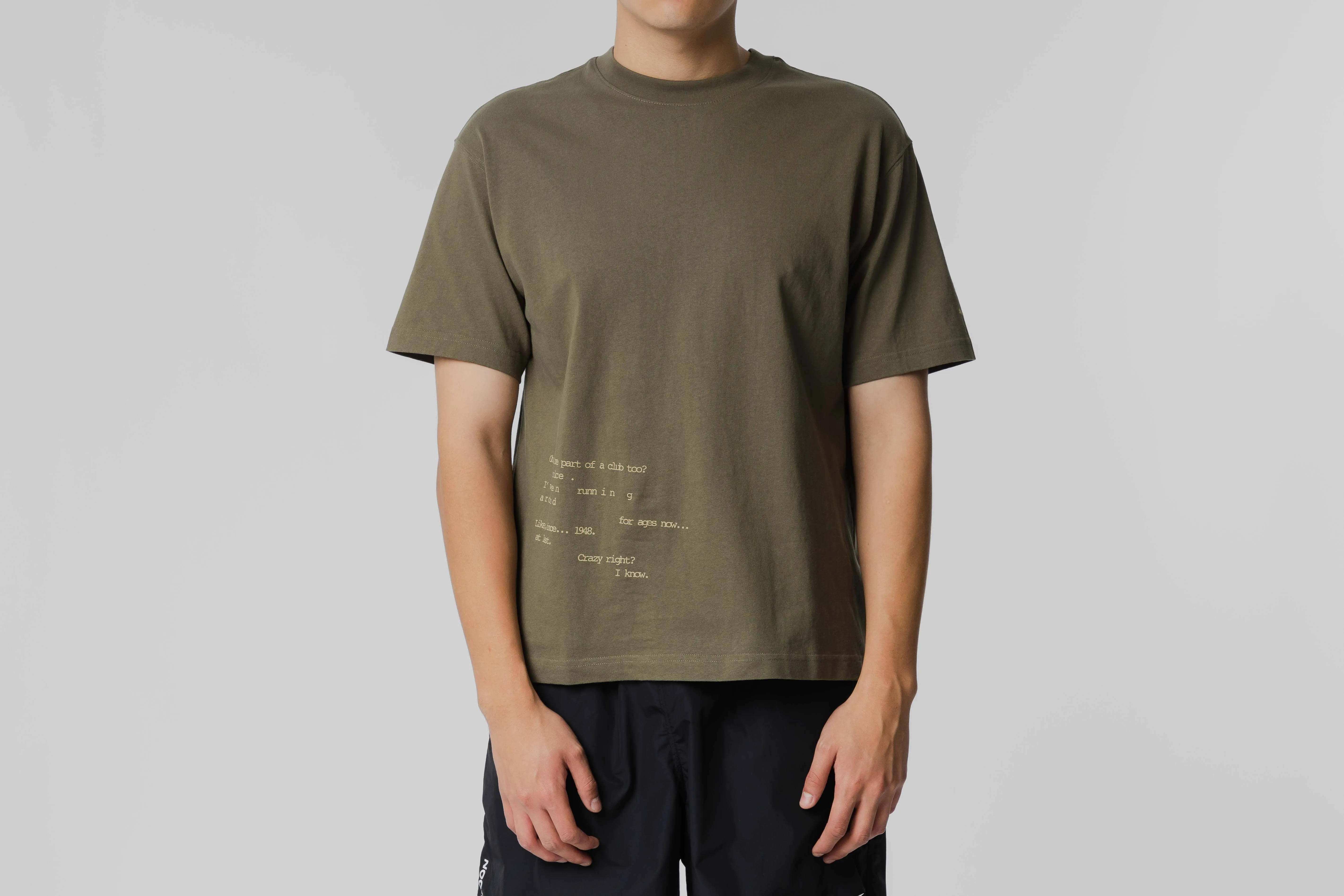 Reinforced Seam Technique HeatRegulating Puma Graphic Running SS Tee
