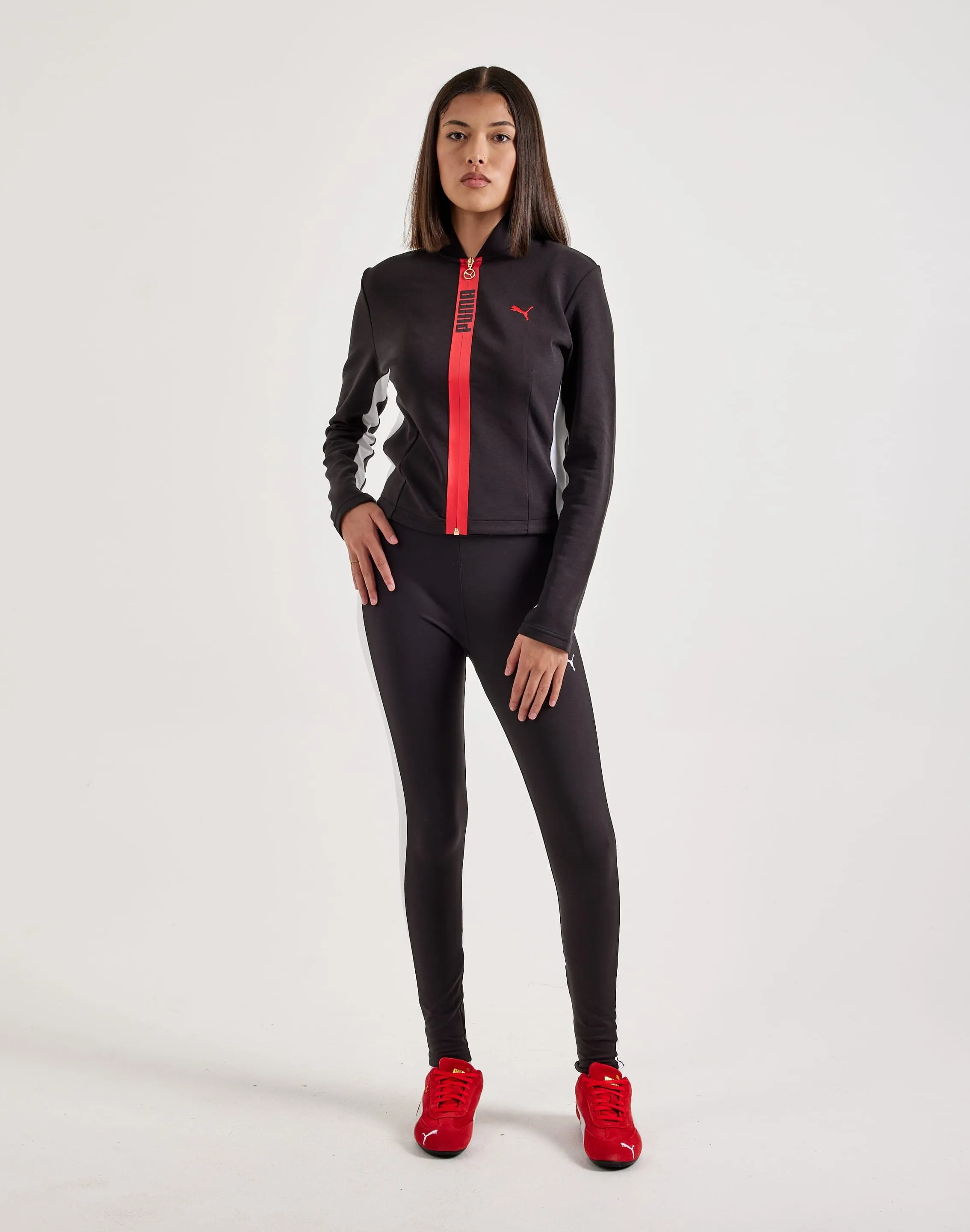 Puma T7 Short Track Jacket Luxury Core Dynamic Glow