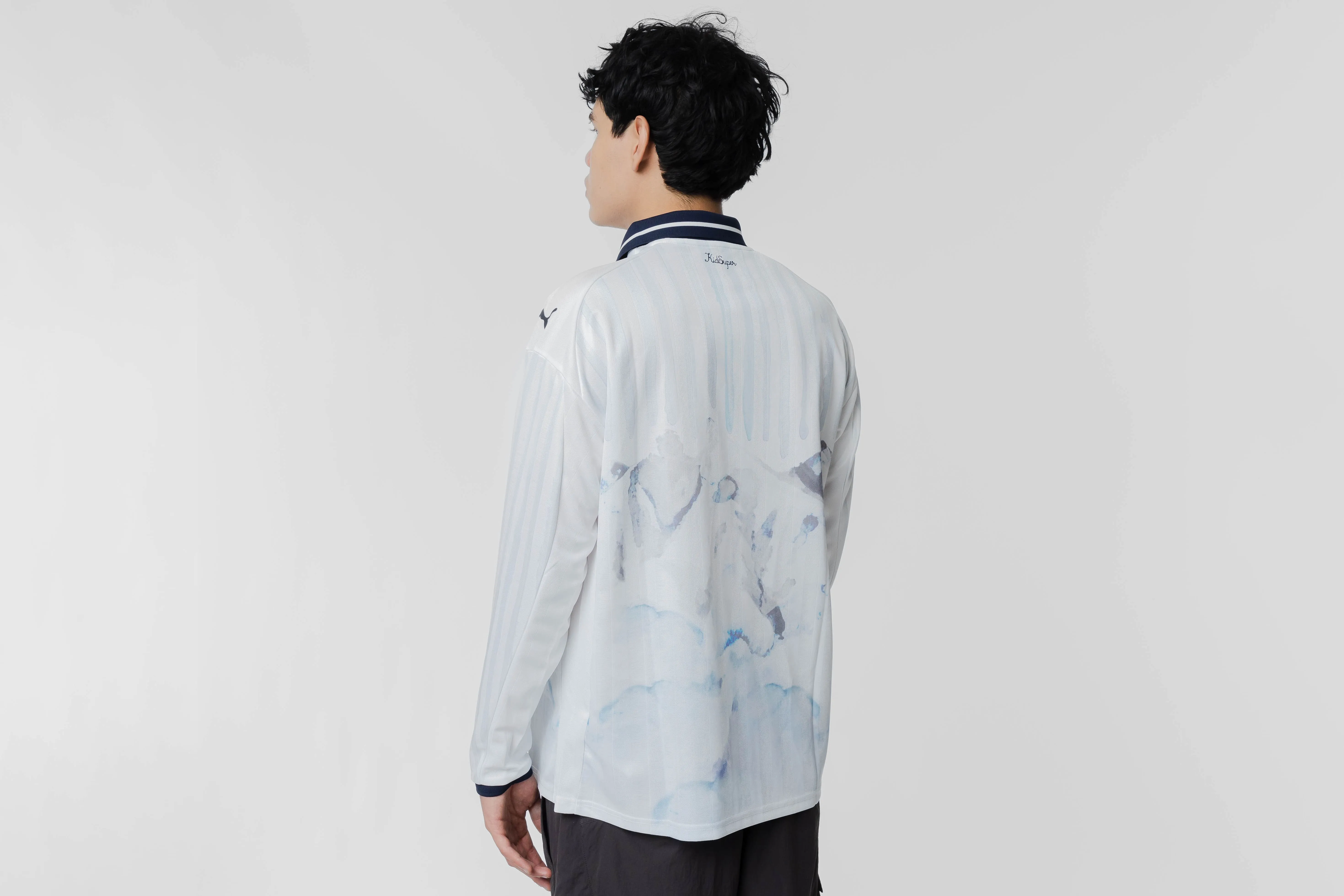 PUMA x KIDSUPER C.F. Monterrey Retro Long-Sleeved Shirt Reinforced Shoulders