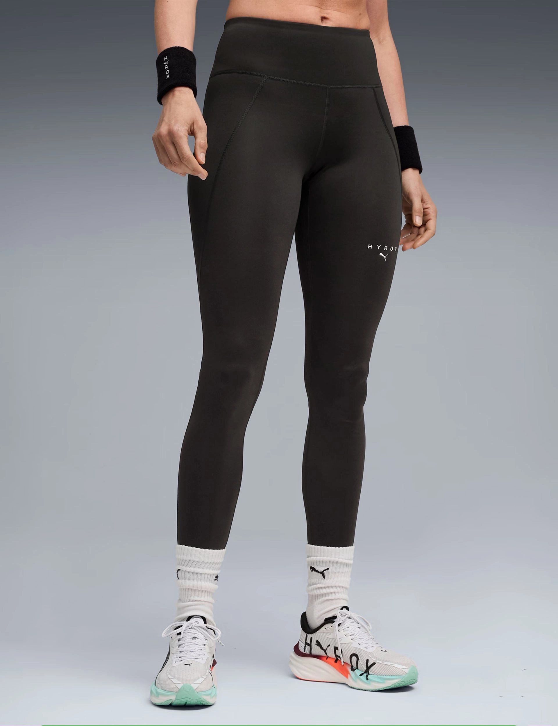 Pull on Signature Fit Puma x Hyrox Essentials Tight - Black