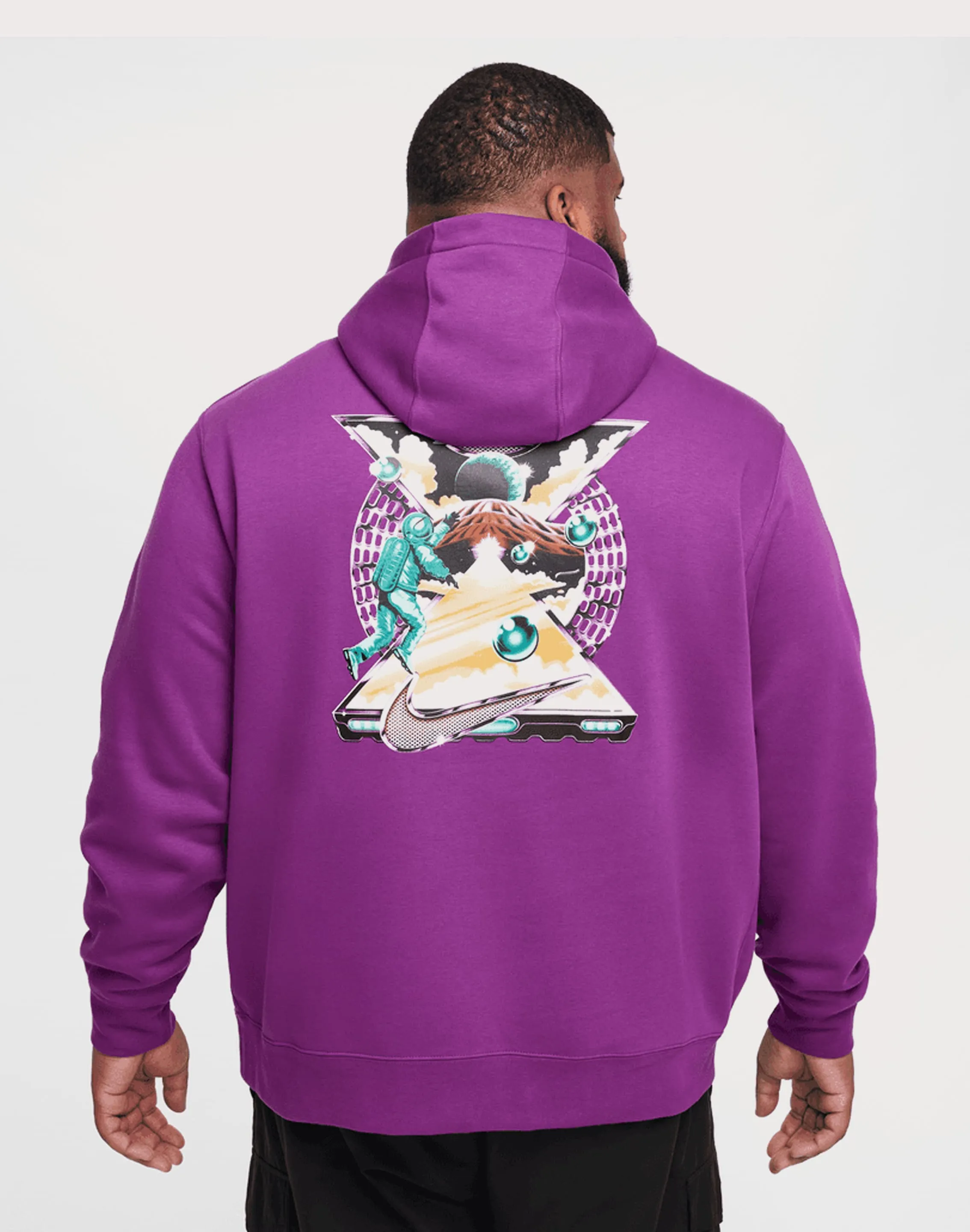 MultiPanelCut Nike Club Fleece Hoodie