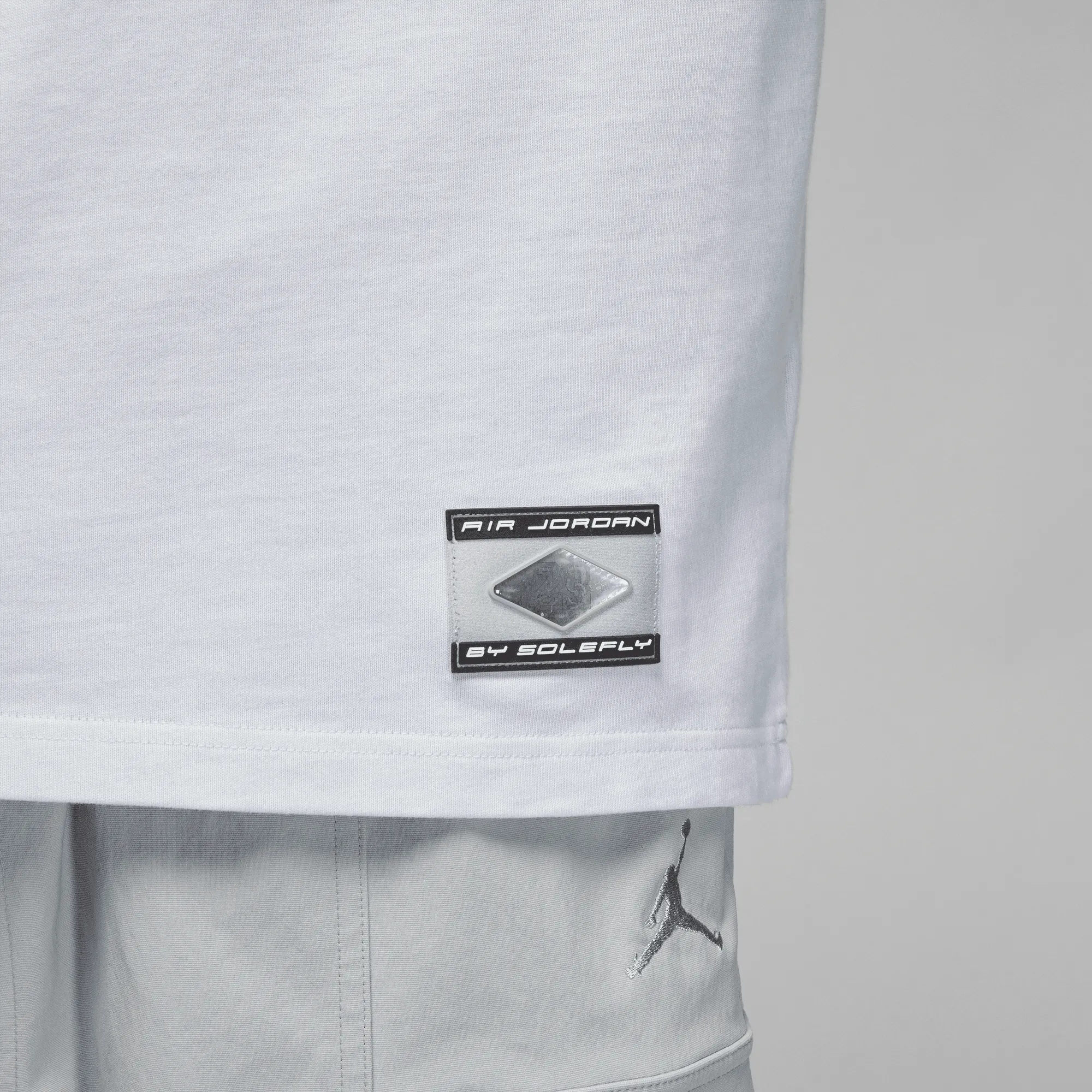 Nature Base SOLEFLY X JORDAN TEE - FOOTBALL GREY