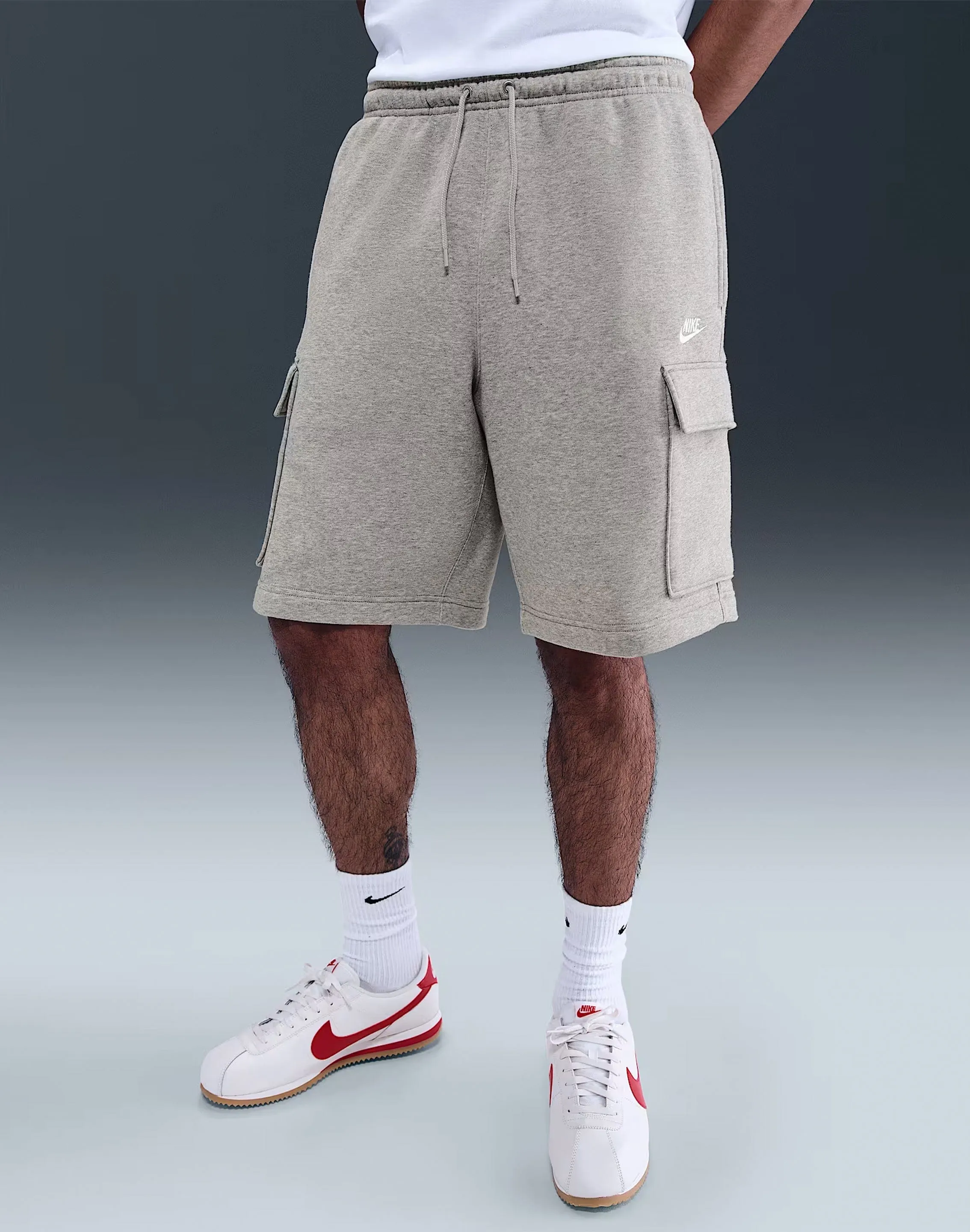 Nike Club Fleece Cargo Shorts AdjustableWaist