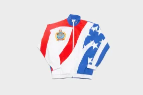Reebok USA Track Top (White/Blue/Red) Friend Vibe