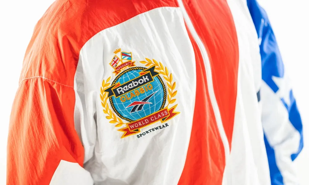 Neat Edge Reebok USA Track Top (White/Blue/Red)