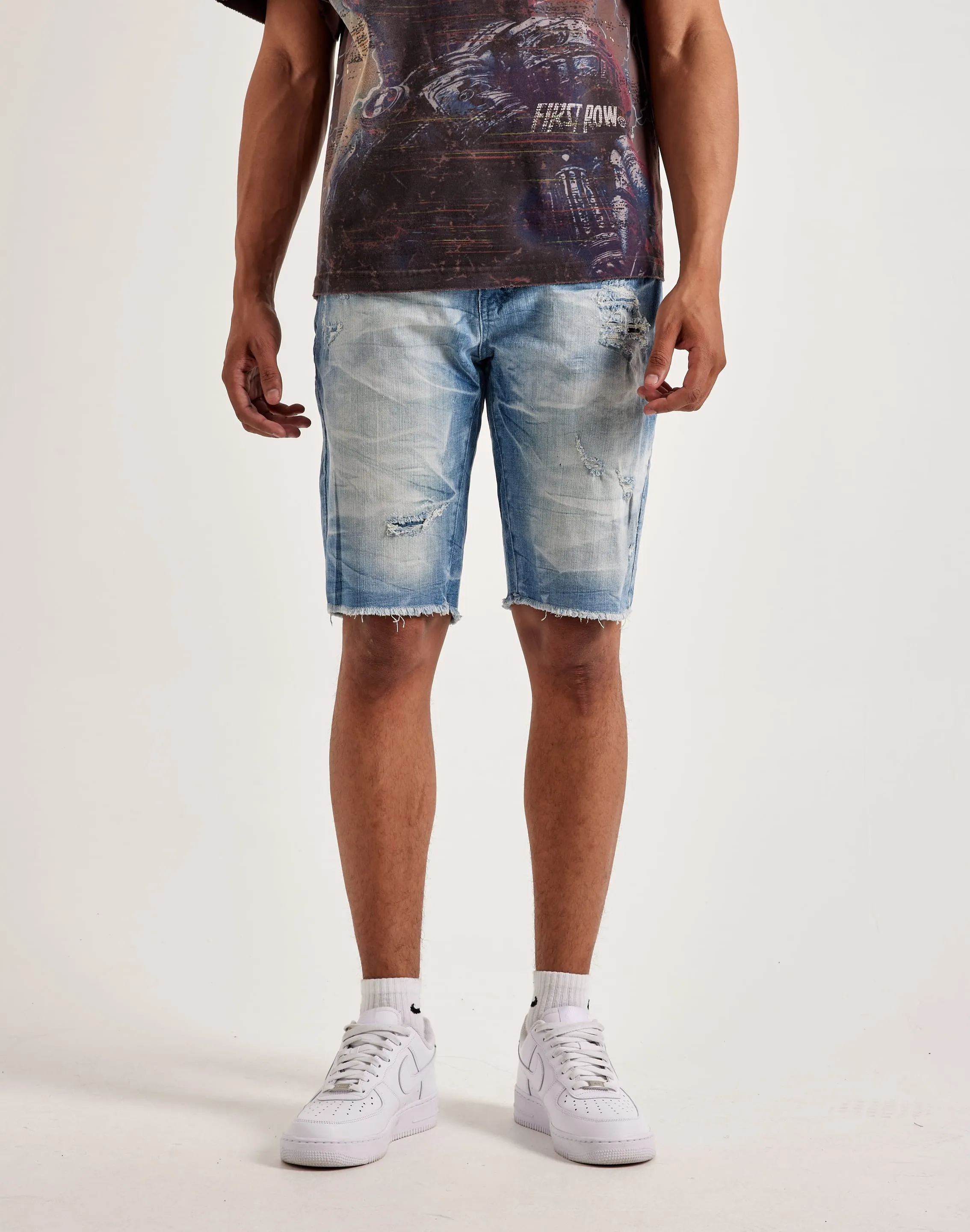 Snow Ready Smoke Rise Rip Off Shorts
