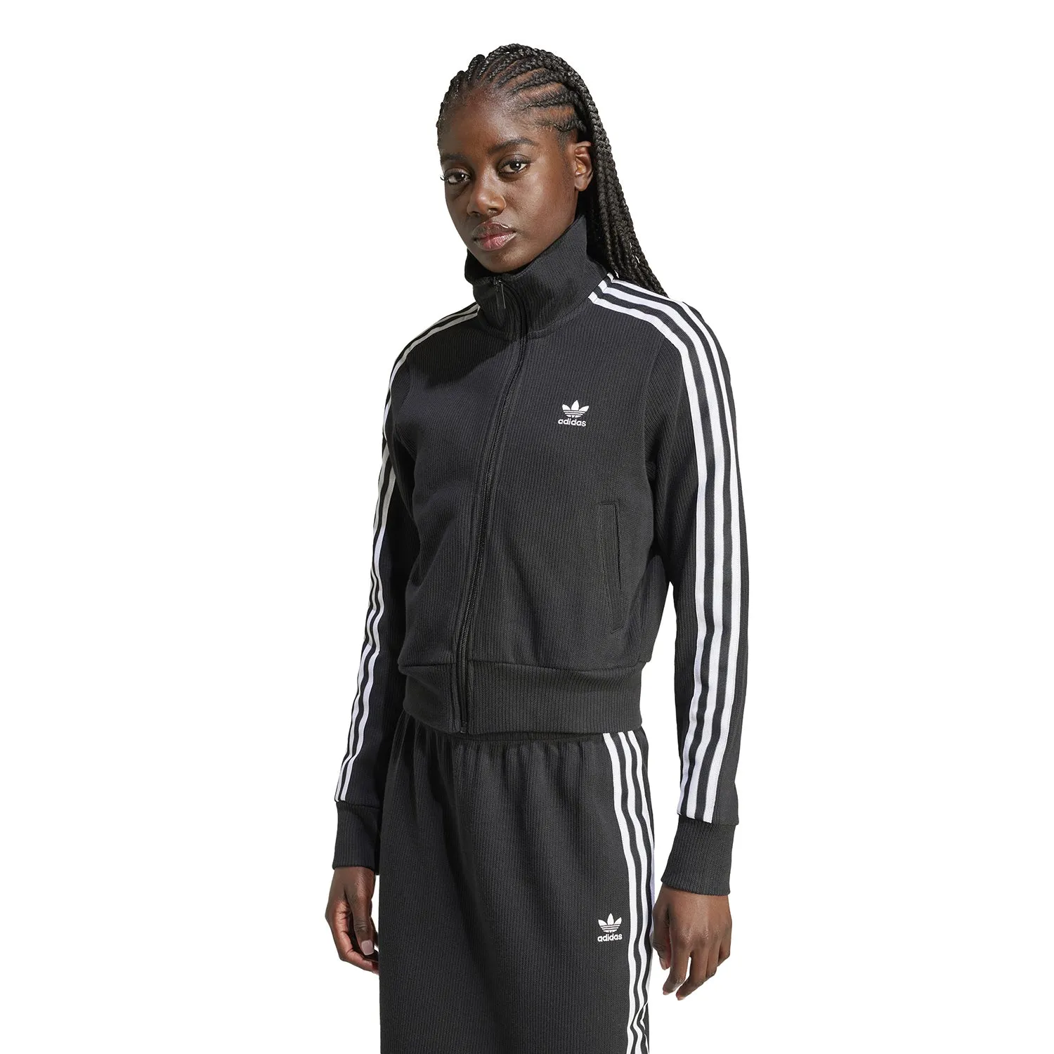 ZeroRestrictionMobility Recycle Glow Firebird Knitted Pinstipe Track Jacket - Womens