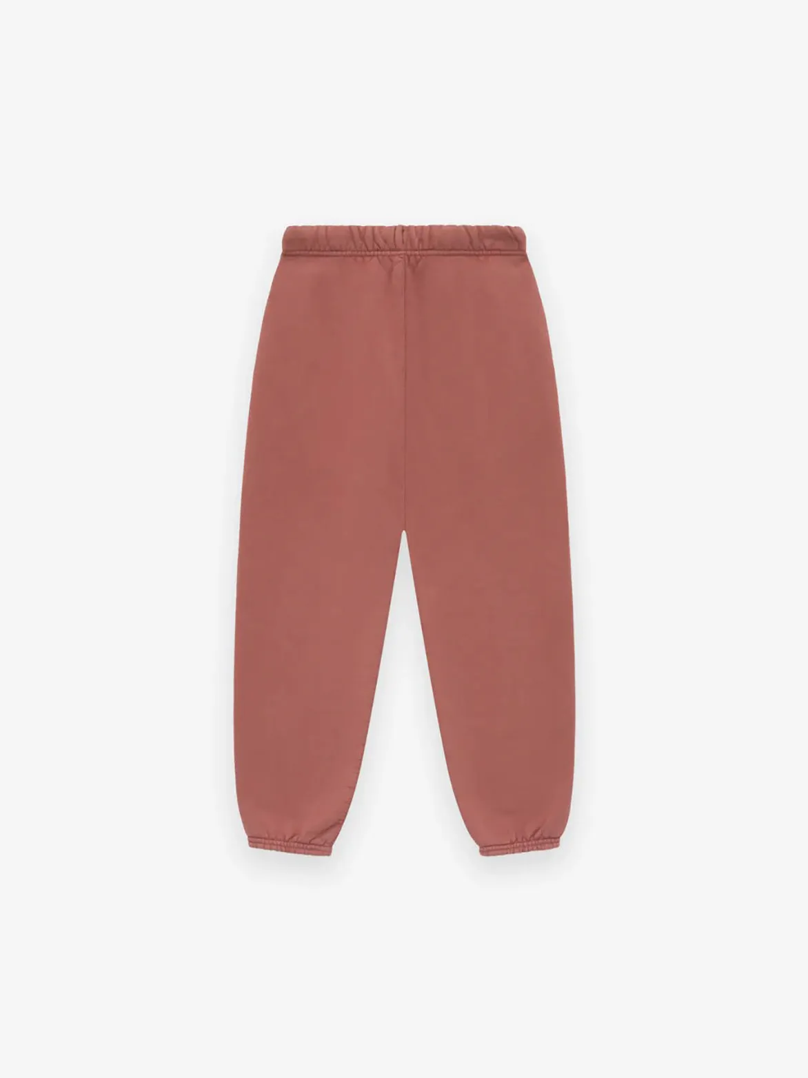 AdjustableWaistband MicroPerforatedTexture KIDS ESSENTIALS HEAVY FLEECE SWEATPANT - CRIMSON
