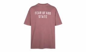 AntiStatic Lining BiasCut Trims Mens Heavy Crewneck Tee "CRIMSON"