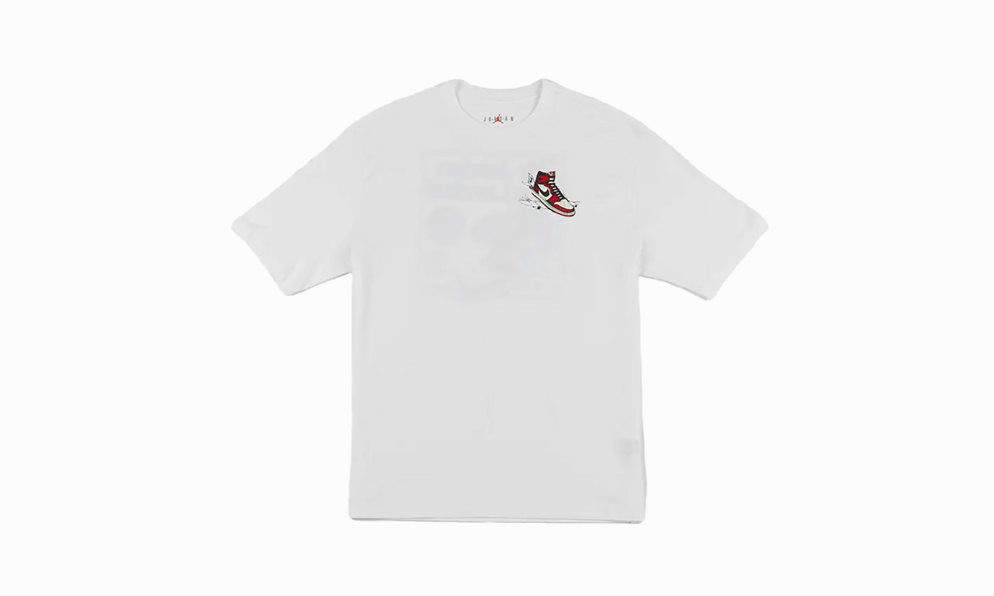 AJ1 Tee "White" Urban Cool Adjustable Drawcord