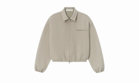 Bonded Canvas Zip-Up Jacket "Timber" HiddenZipperClosure Bead Soul