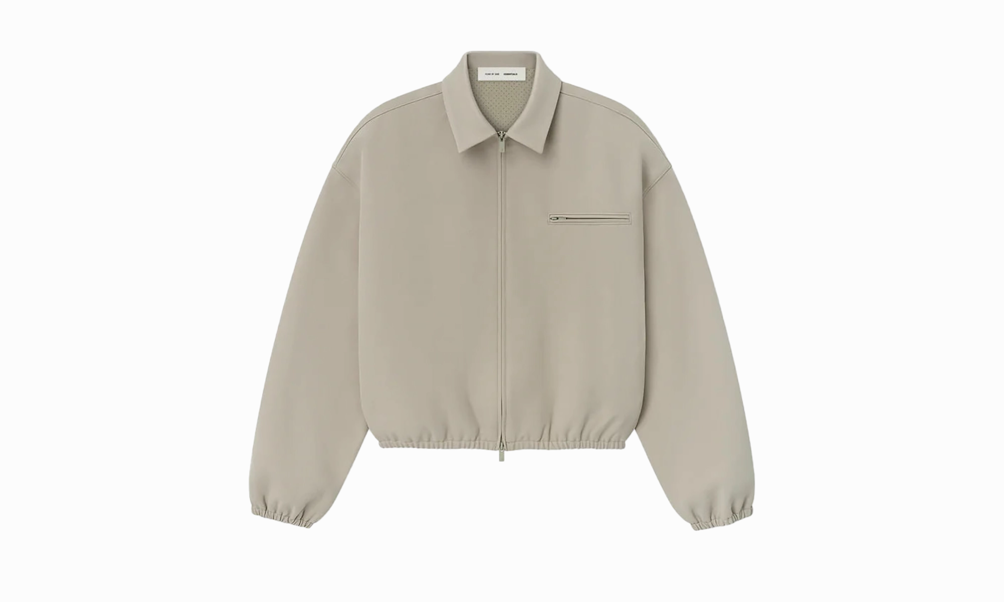 Bonded Canvas Zip-Up Jacket "Timber" MultiFunctional Pockets