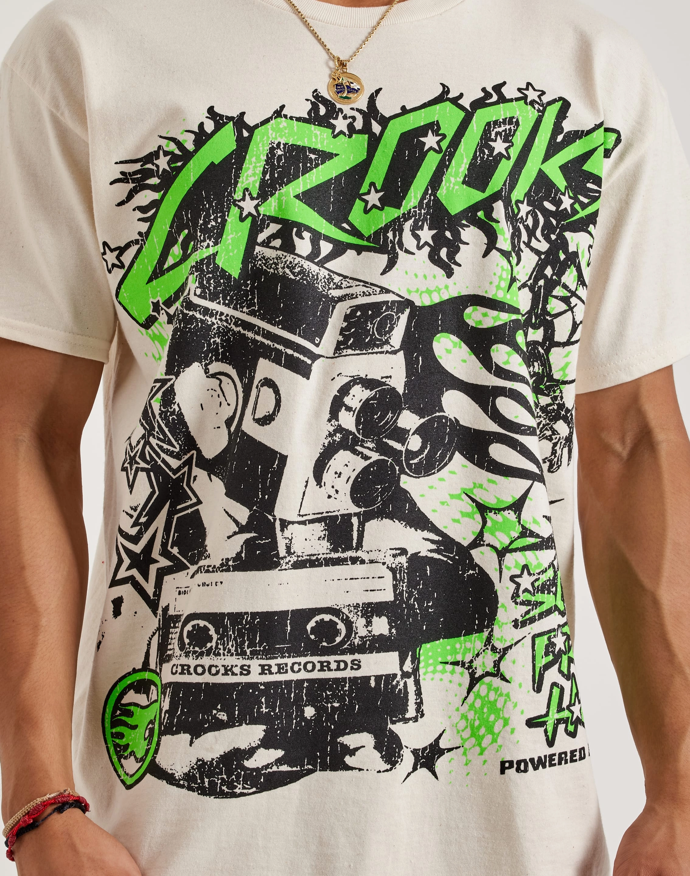 Crooks & Castles Punk Tee CompressiveFitFabric