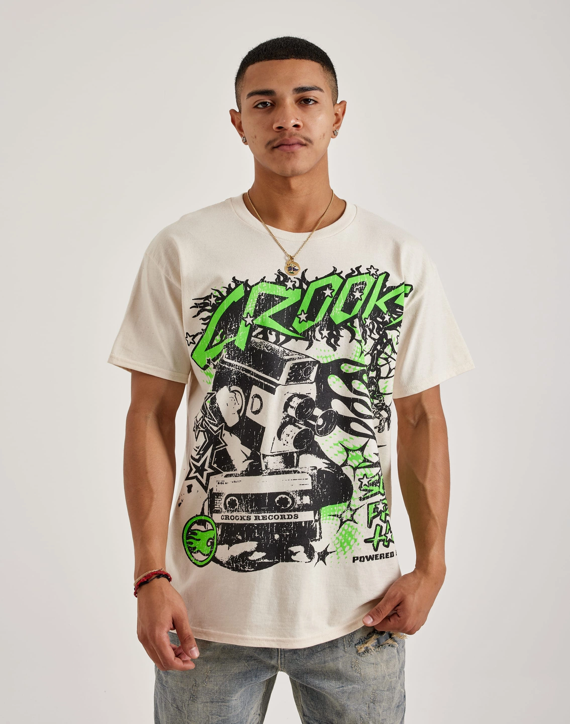 SnagFree Fabric Crooks & Castles Punk Tee