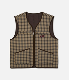Huf Poynter Reversible Vest Belted Waist