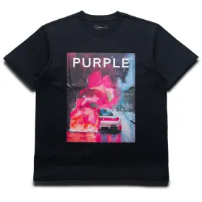 dress silhouette weekend Purple Brand Carefree Tee - Black