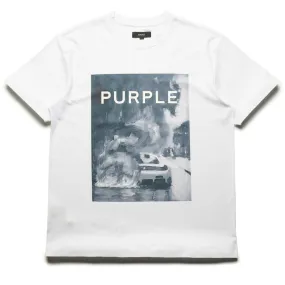 care instructions shopping Purple Brand Carefree Tee - White