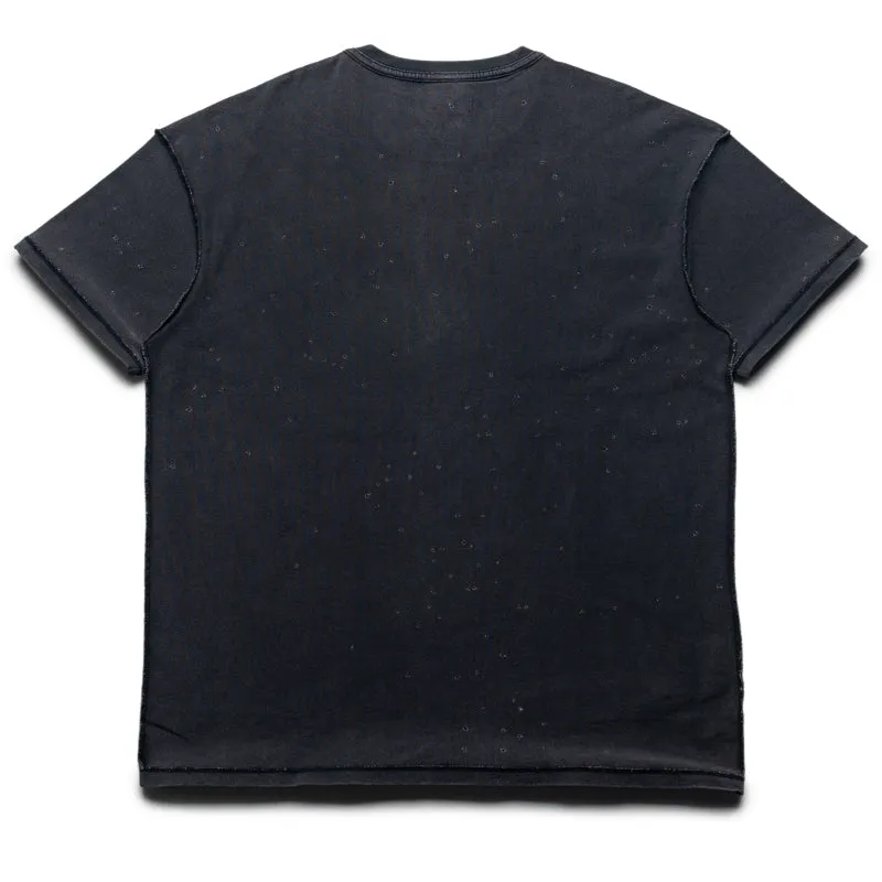 vintage Purple Brand Collage Tee - Black