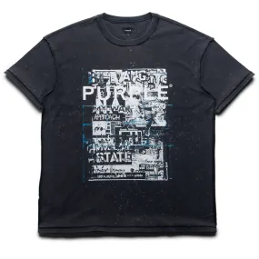 tank top Purple Brand Collage Tee - Black