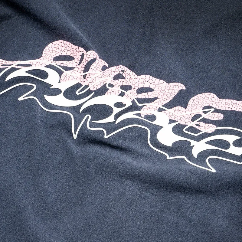 Purple Brand Double Trouble Tee - Black Exhibition