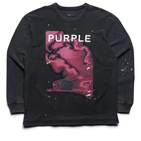 Purple Brand Fireball Buckshot L/S Tee - Black zoo event volleyball event