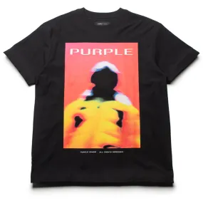 Purple Brand Focus Tee - Black Trendiness