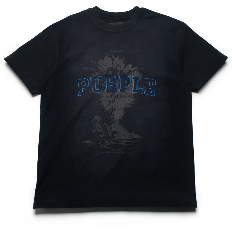 Purple Brand Sky High Tee - Black train venue