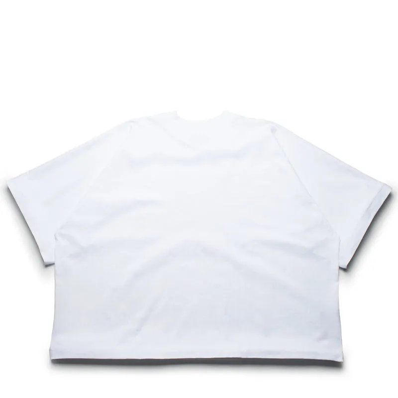 Purple Brand Smudge Tee - White Elastic waist semi-formal style
