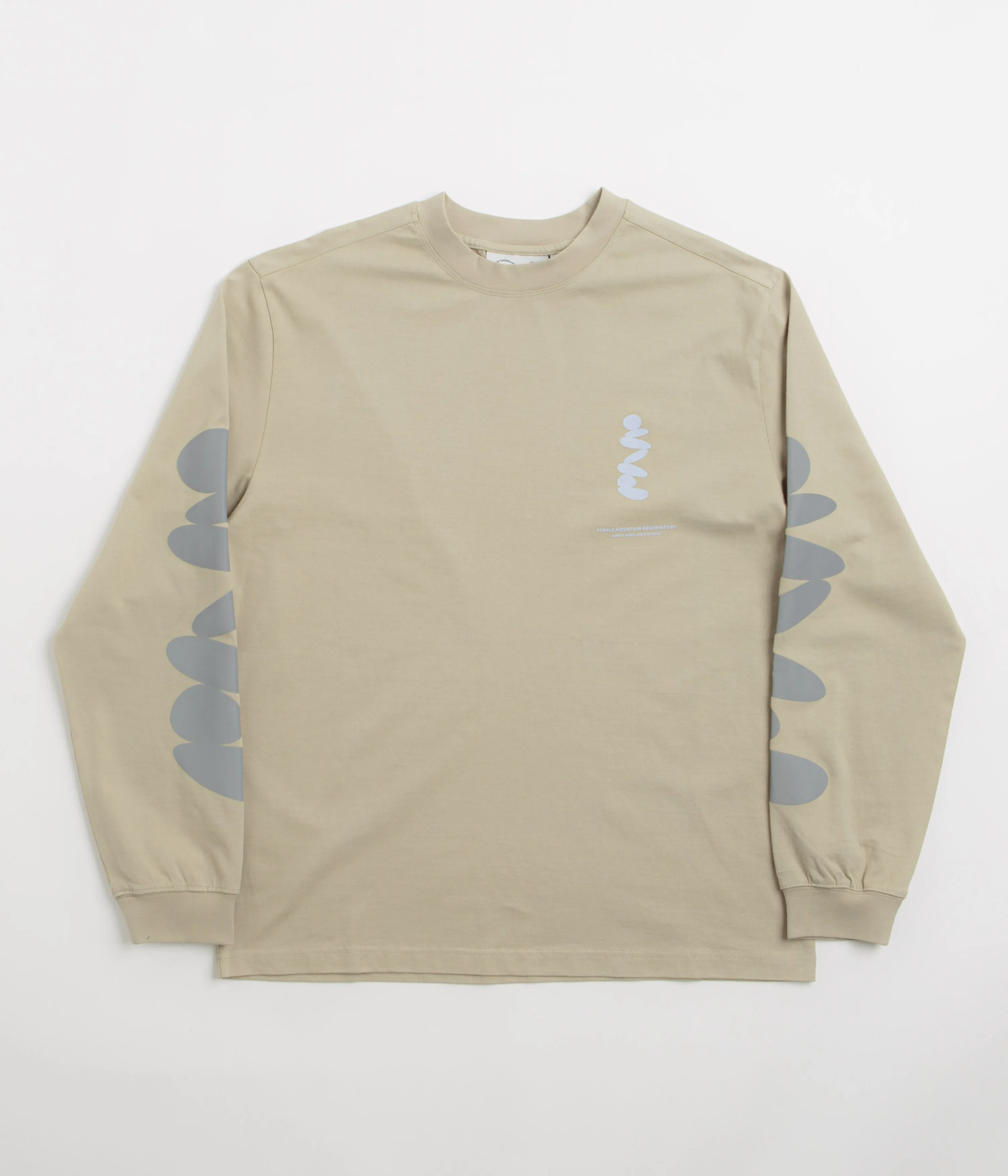 Purple Mountain Observatory Boulders Long Sleeve T-Shirt - Stone surfing event