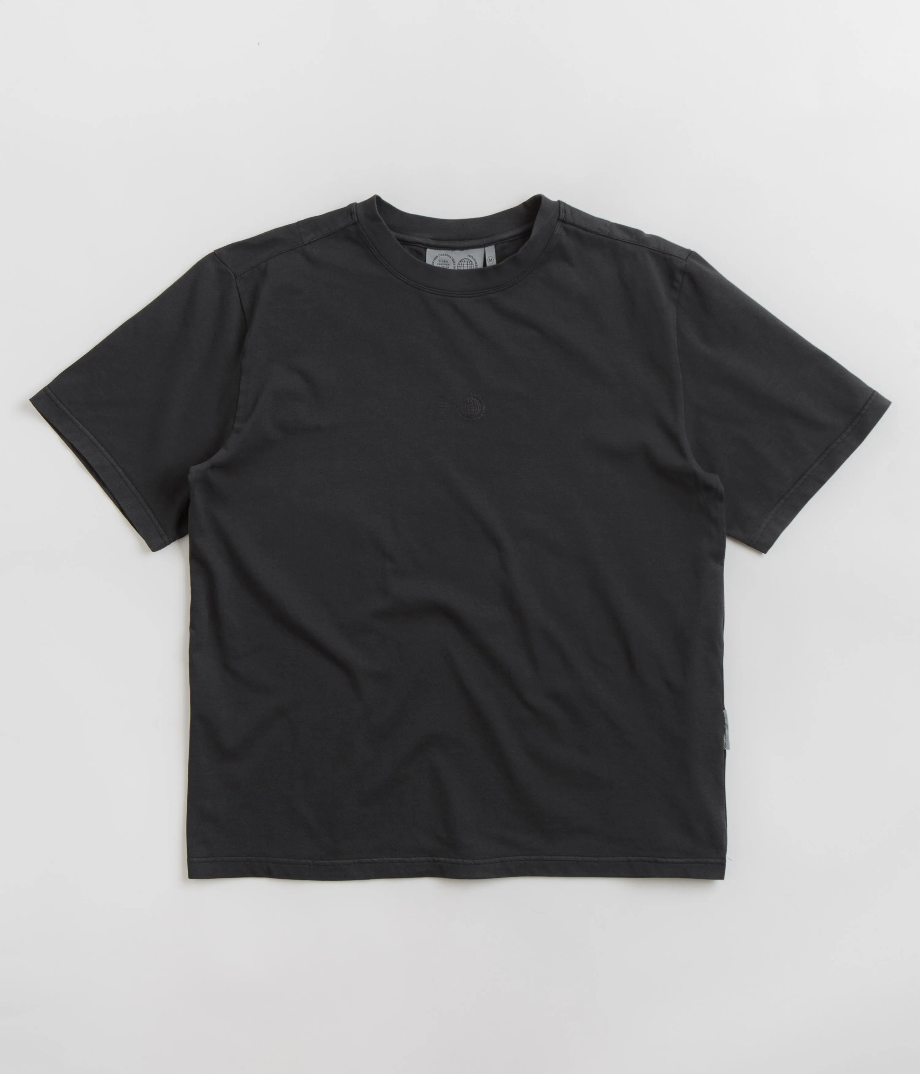 Purple Mountain Observatory Garment Dyed T-Shirt - Black plane venue