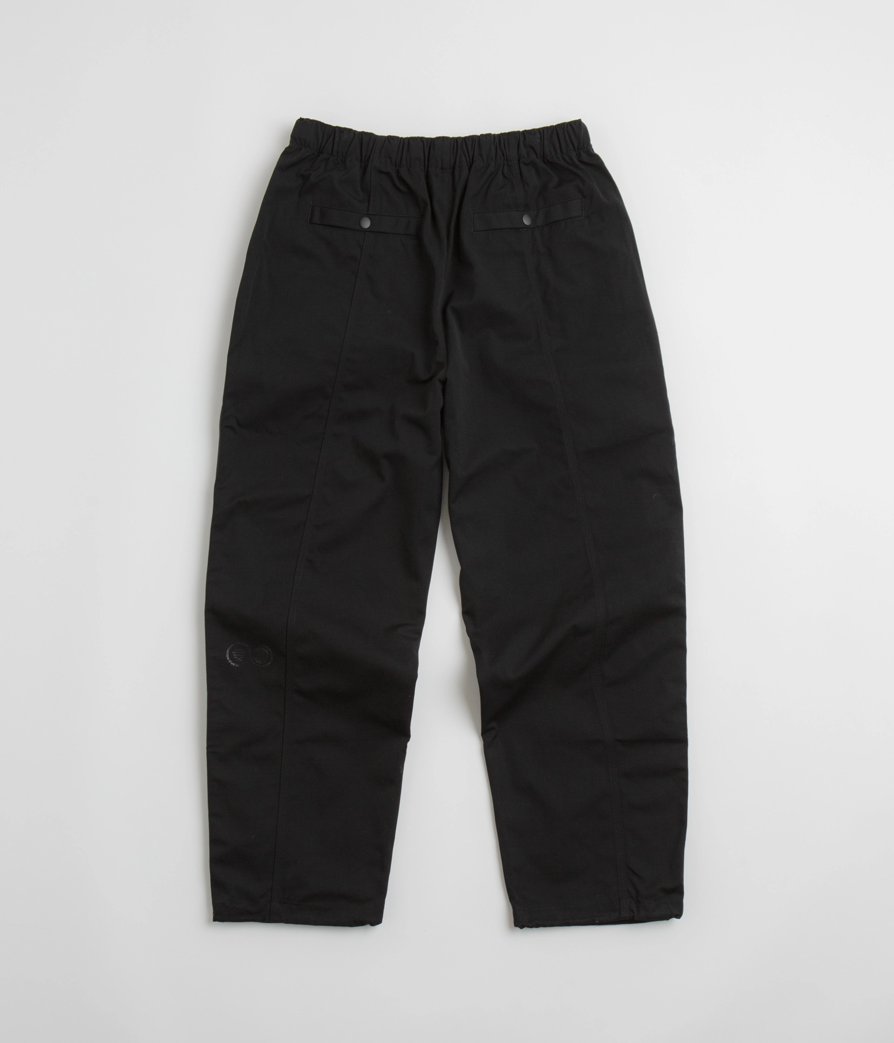 Functional Style Purple Mountain Observatory Cotton Alpine Pants - Black
