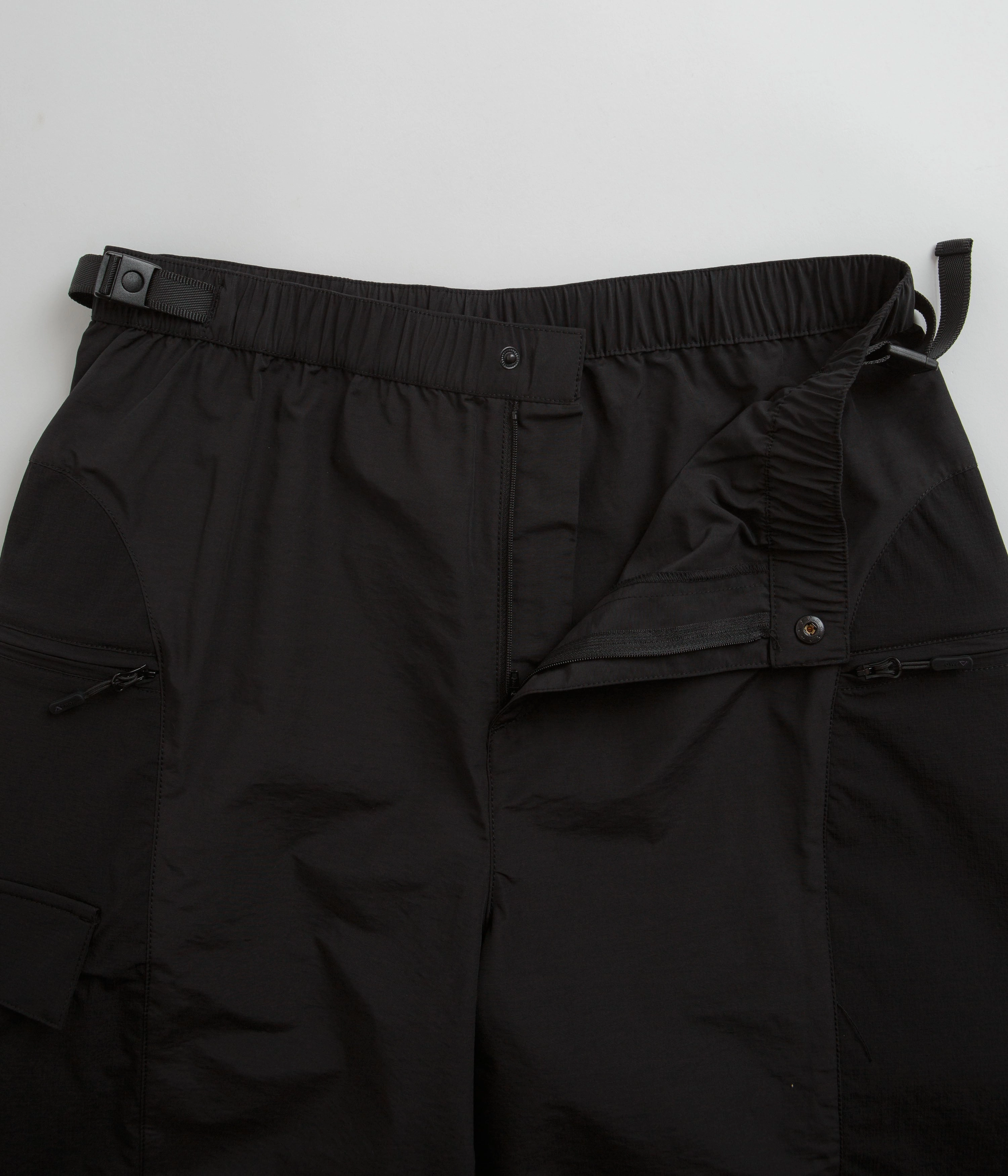 All Day Comfort Fit Purple Mountain Observatory Expedition Shorts - Black